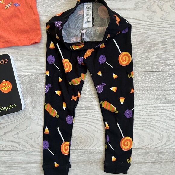 Halloween Bundle Ghost Spooky Sweet 18 month Outfit Set NWT - Picture 4 of 13